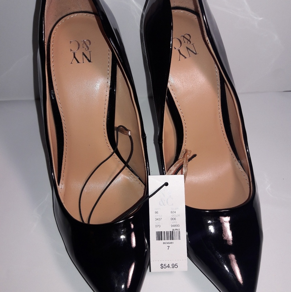 Ny & co. Black Size 7 heels